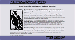 Desktop Screenshot of lingua-cantat.com